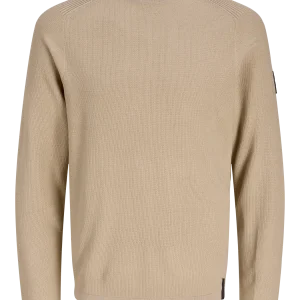 JACK & JONES MAGLIONCINO BEDGE "JCOFUSION" - Col. beige