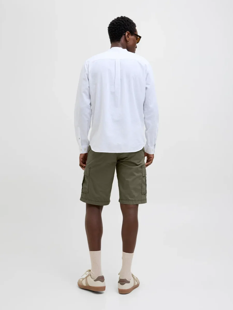 JACK & JONES BERMUDA CARGO - col. Verde oliva - immagine 7
