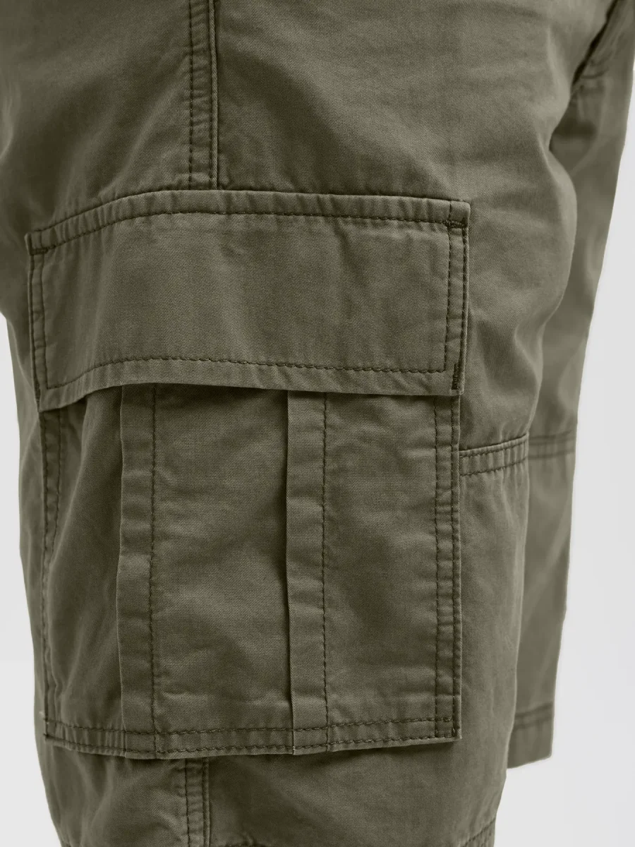 JACK & JONES BERMUDA CARGO - col. Verde oliva - immagine 5