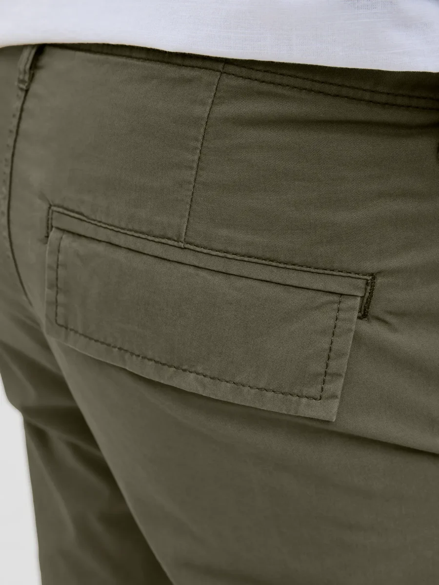 JACK & JONES BERMUDA CARGO - col. Verde oliva - immagine 4