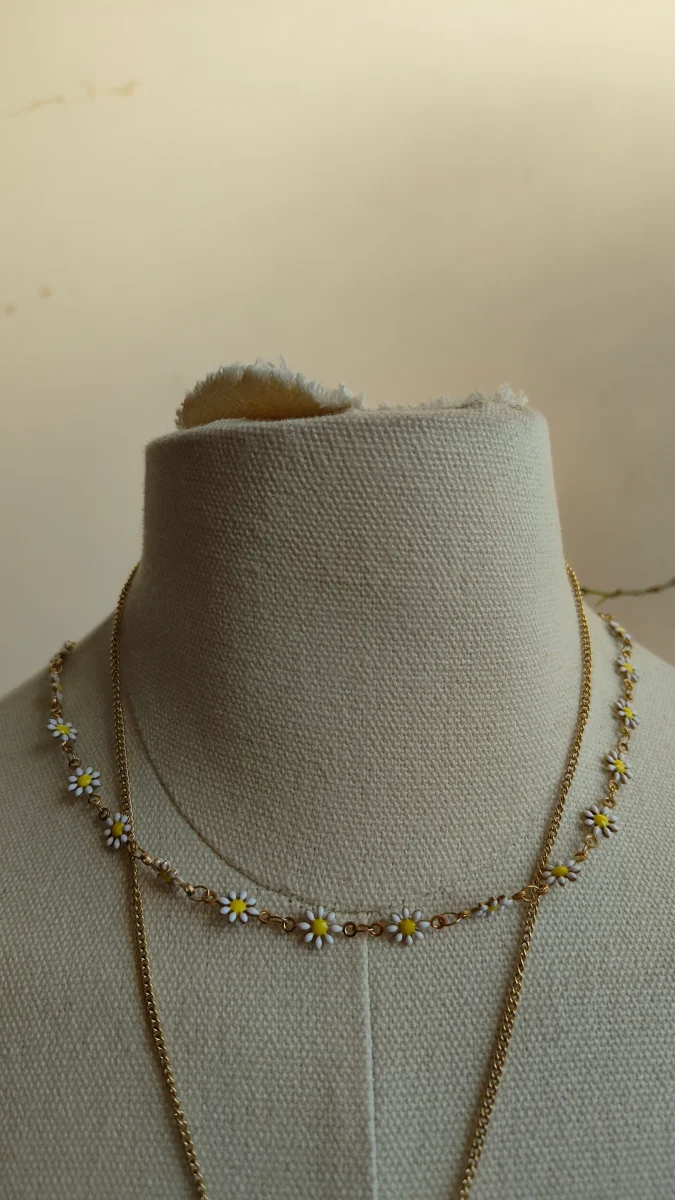 Collana margherita - immagine 3