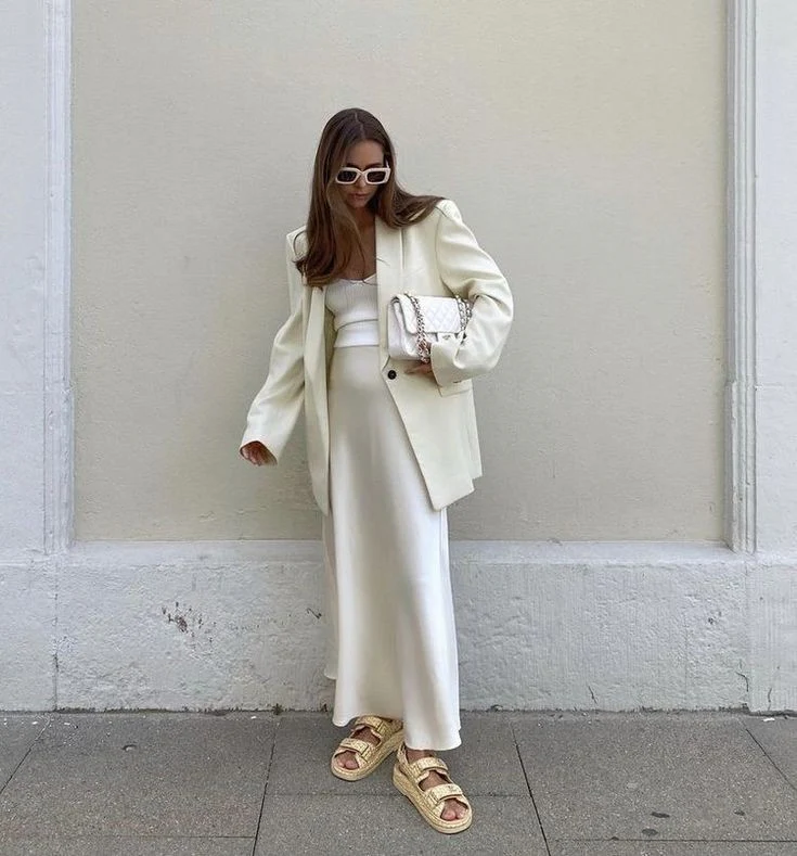 Gonna satin Lunga - immagine 7