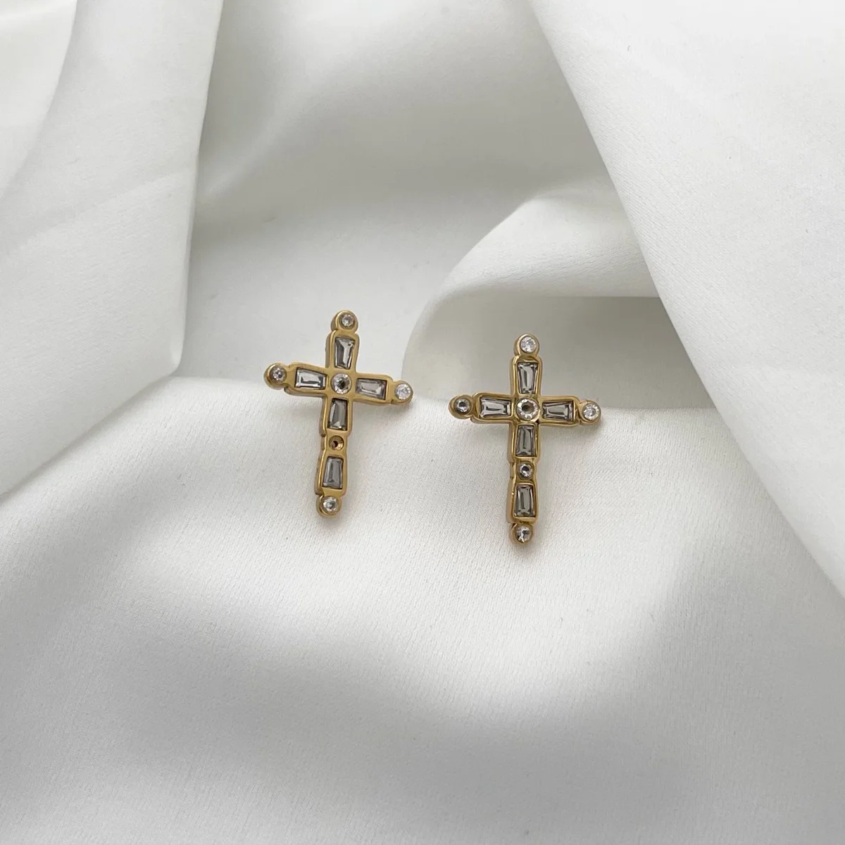 Orecchini croce - immagine 5