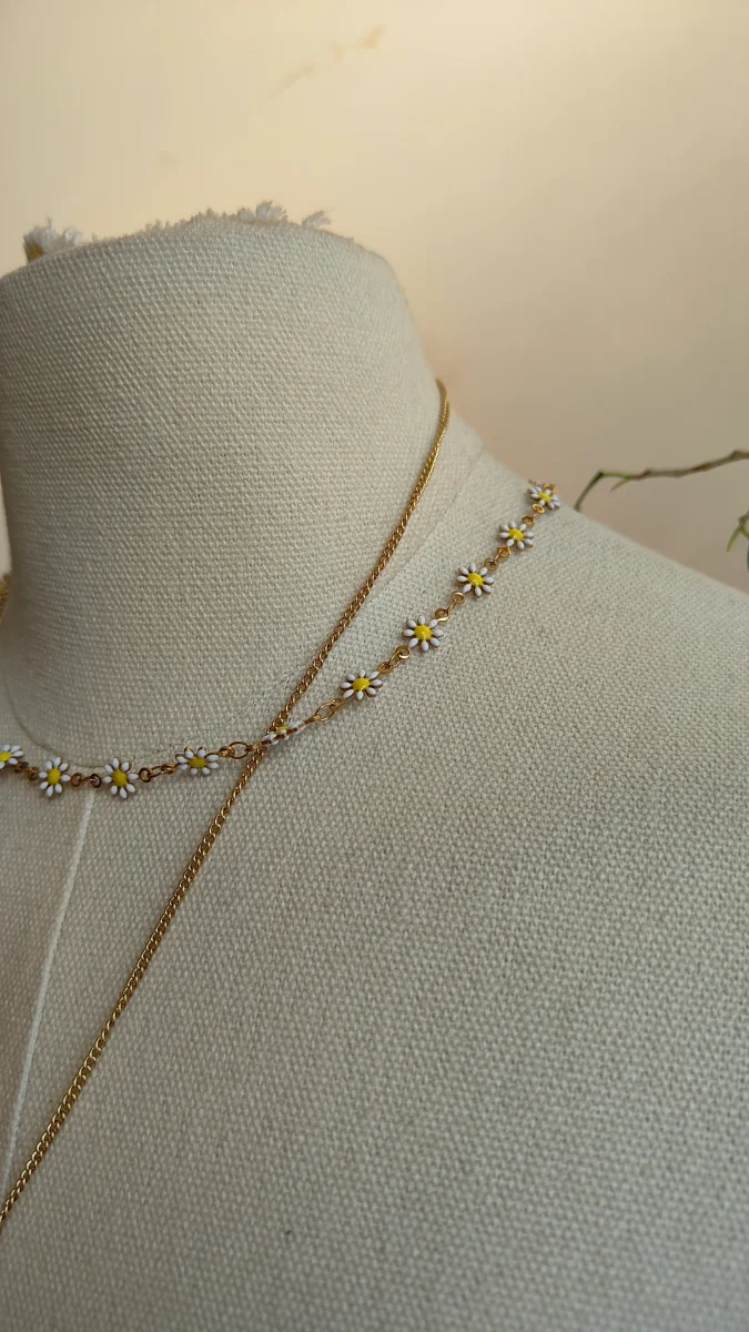 Collana margherita - immagine 4