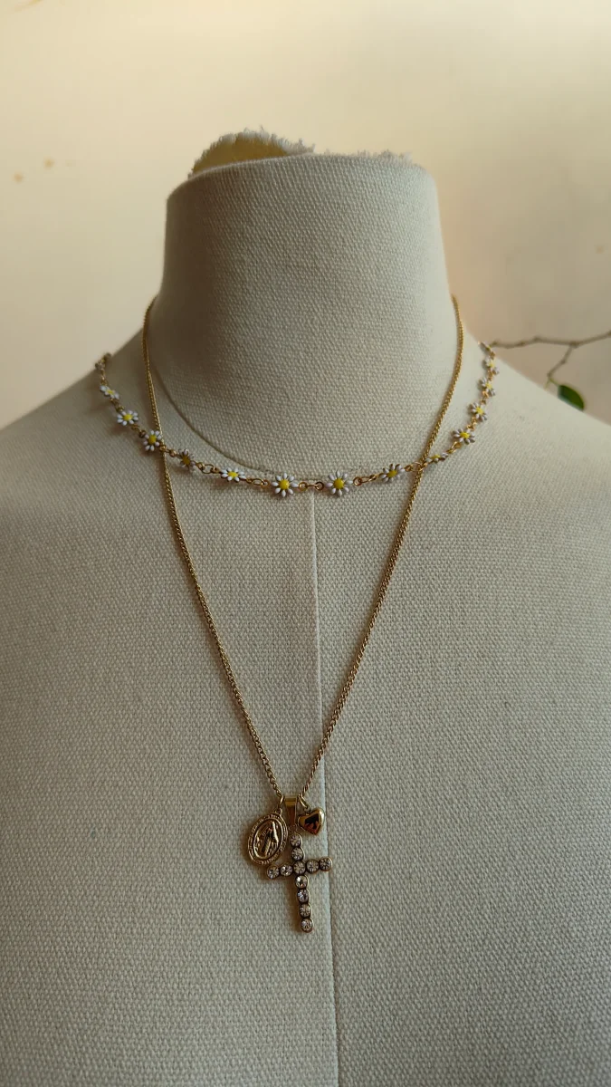 Collana margherita - immagine 2