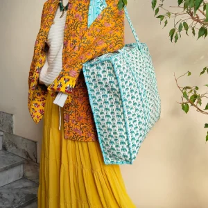 Borsa Trapuntata in Cotone – Maxi