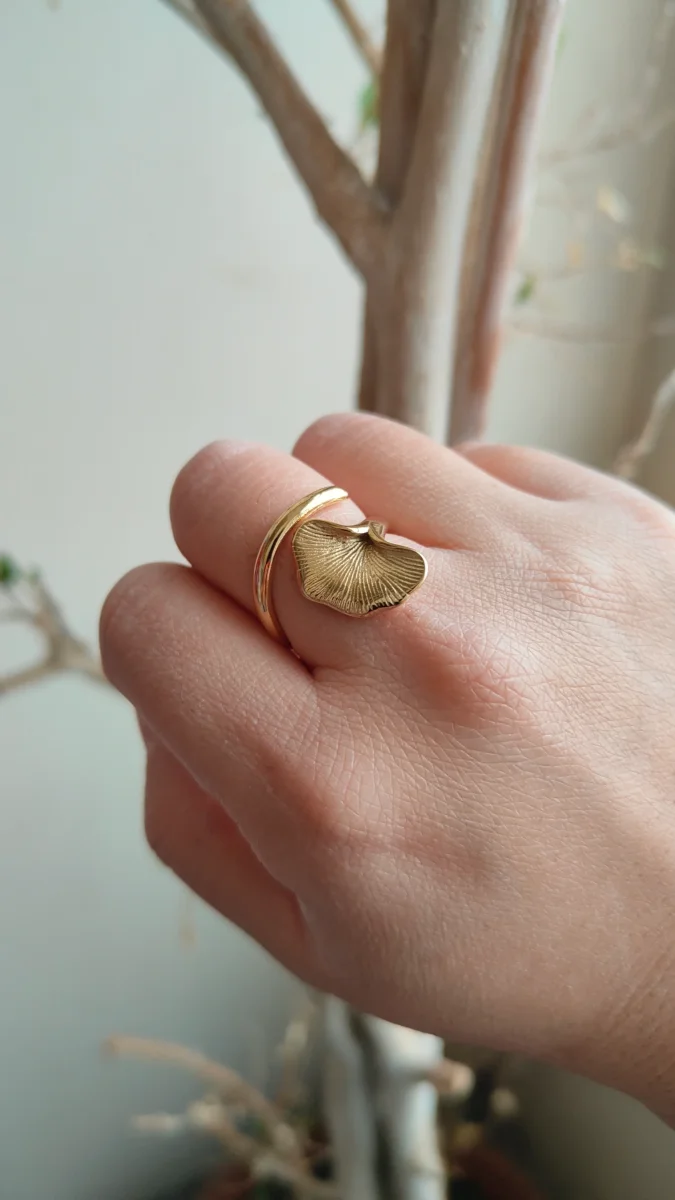 Anello Ginkgo - immagine 2