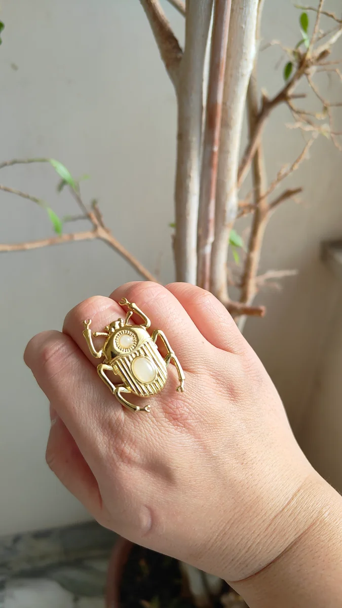 Anello Scarabeo