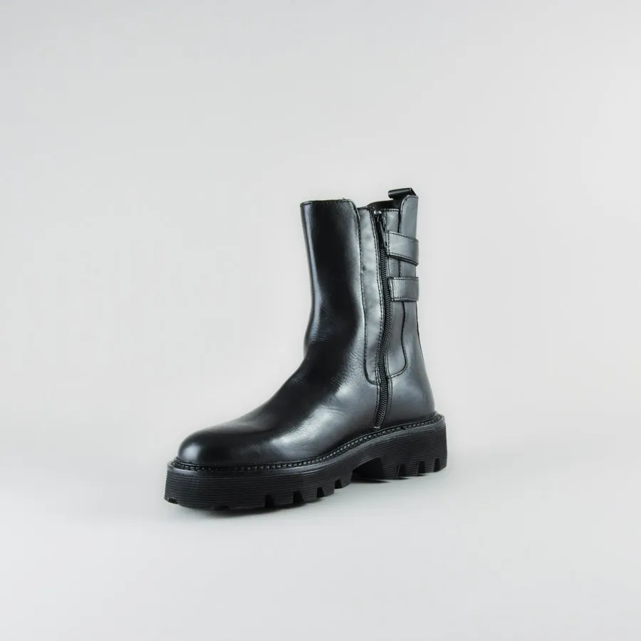 Chelsea Boot Mary in pelle nera - immagine 4