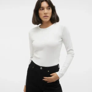 Vero Moda MCHLOE - Maglietta a manica lunga - col.bianco