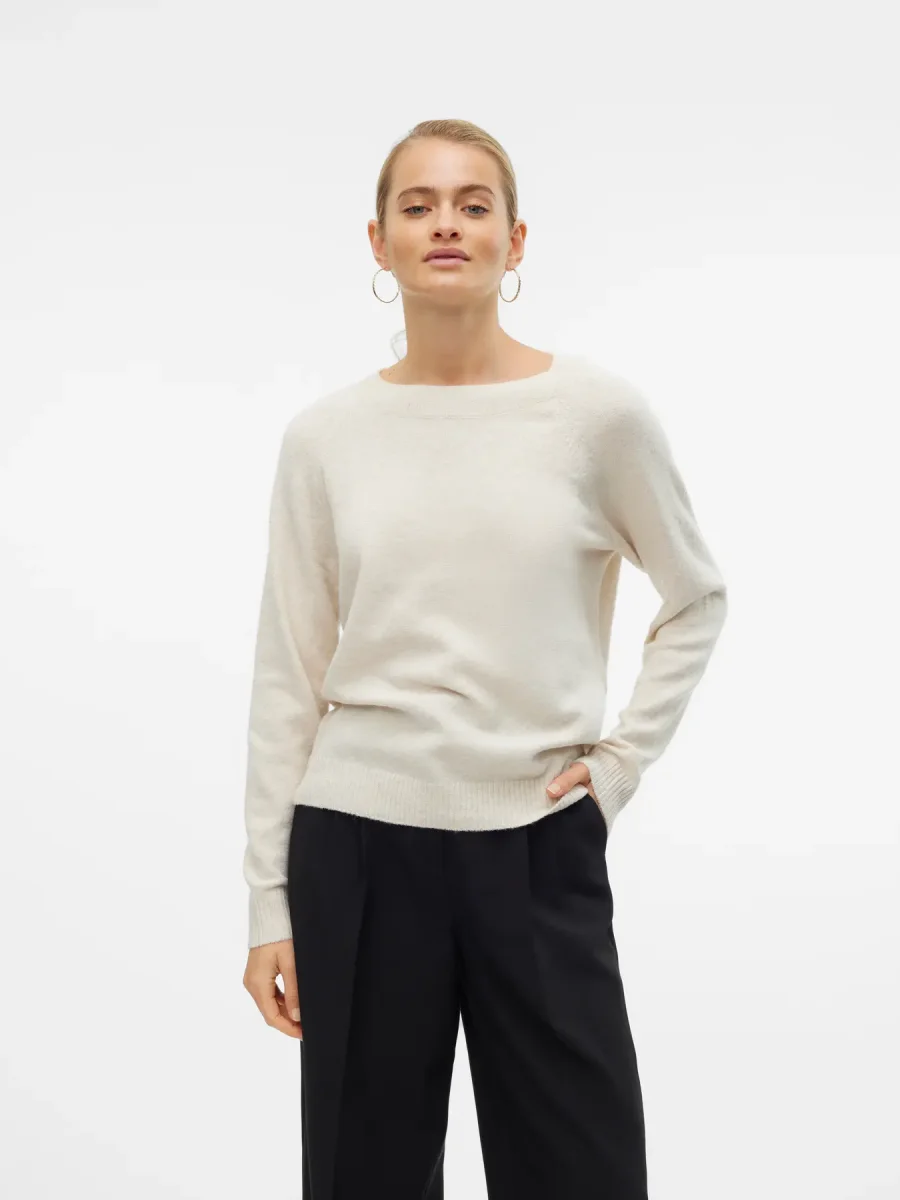 Vero Moda - Maglione VMDOFFY - Bianco - immagine 2