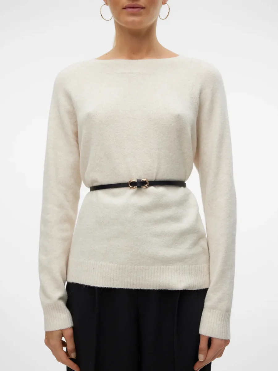 Vero Moda - Maglione VMDOFFY - Bianco - immagine 4