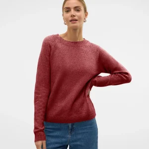 Vero Moda - Maglione VMDOFFY - Syrah White Melange